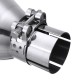 Universal 54MM Inlet 102MM Outlet Stainless Steel Car Rear Exhaust Tip Pipe Muffler Adapter Reducer Connector Universal 54MM Inlet 102MM Outlet Stainless Steel Car Rear Exhaust Tip Pipe Muffler Adapter Reducer Connector