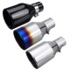 Universal 54MM Inlet 102MM Outlet Stainless Steel Car Rear Exhaust Tip Pipe Muffler Adapter Reducer Connector Universal 54MM Inlet 102MM Outlet Stainless Steel Car Rear Exhaust Tip Pipe Muffler Adapter Reducer Connector