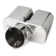 Universal 63mm 2.5 Inch Stainless Steel Car Exhaust Muffler Dual Tip End Tail Pipe Universal 63mm 2.5 Inch Stainless Steel Car Exhaust Muffler Dual Tip End Tail Pipe