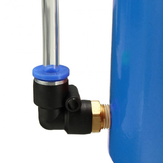 Universal Aluminum Racing Engine Oil Catch Tank CAN Reservoir Billet Round Universal Aluminum Racing Engine Oil Catch Tank CAN Reservoir Billet Round