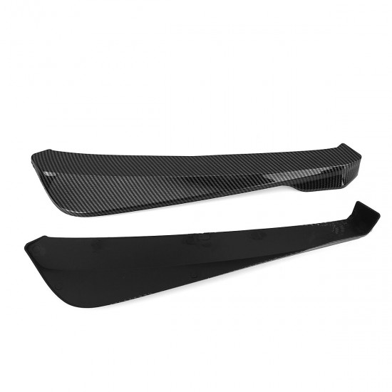 Universal Bumper Protector Carbon Fiber Side Aprons Cap Spoiler Rear Bumper For BMW E90 E91 E92 E93