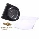 Universal Car Black Pointer Oil Temperature Temp Gauge 50-150°LED Light 2inch 52mm Universal Car Black Pointer O