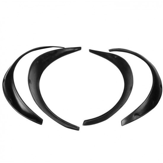 Universal Car Mudguard Flares Flexible Yet Durable Polyurethane BFD-UNIZG-PU Black Universal Car Mudguard Flares Flexible Yet Durable Polyurethane BFD-UNIZG-PU Black