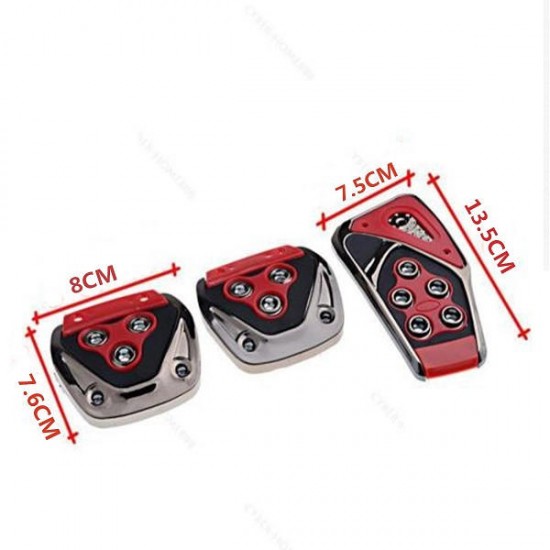 Universal Car Pedal Manual Brake Gas Clutch Accelerator Pedal Cover Universal Car Pedal Manual Brake Gas Clutch Accelerator Pedal Cover
