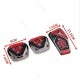 Universal Car Pedal Manual Brake Gas Clutch Accelerator Pedal Cover Universal Car Pedal Manual Brake Gas Clutch Accelerator Pedal Cover