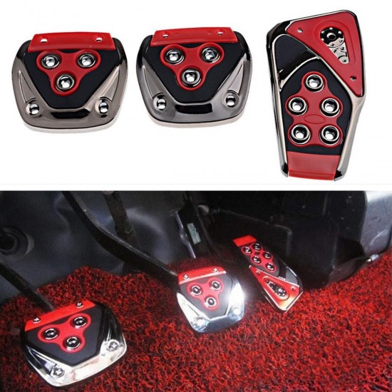 Universal Car Pedal Manual Brake Gas Clutch Accelerator Pedal Cover Universal Car Pedal Manual Brake Gas Clutch Accelerator Pedal Cover