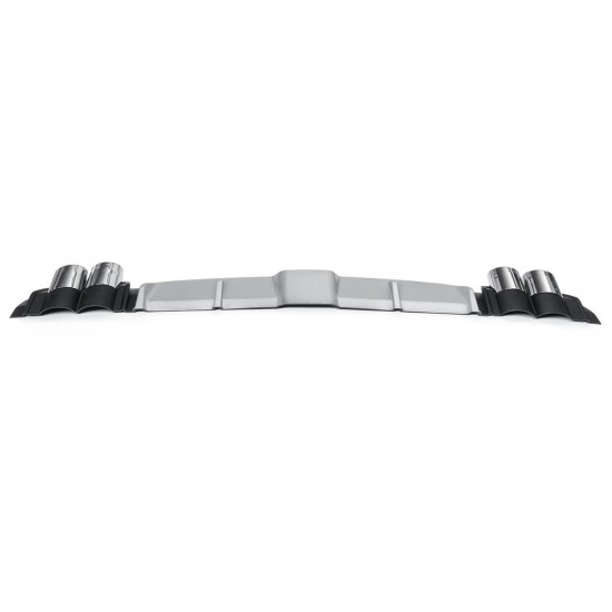 Universal Car Rear Bumper Diffuser Lip Spoiler Canard Direct Adhesive A Type Universal Car Rear Bumper Diffuser Lip Spoiler Canard Direct Adhesive A Type