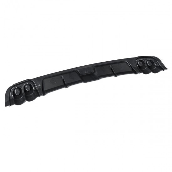 Universal Car Rear Bumper Diffuser Lip Spoiler Canard Direct Adhesive A Type Universal Car Rear Bumper Diffuser Lip Spoiler Canard Direct Adhesive A Type