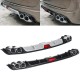 Universal Car Rear Bumper Diffuser Lip Spoiler Canard Direct Adhesive A Type Universal Car Rear Bumper Diffuser Lip Spoiler Canard Direct Adhesive A Type
