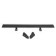 Universal Car Rear Trunk Spoiler Wing Lightweight Aluminum Adjustable GT Style Rear Trunk Black Racing Car Universal Car Rear Trunk Spoiler Wing Lightweight Aluminum Adjustable GT Style Rear Trunk Black Racing Car