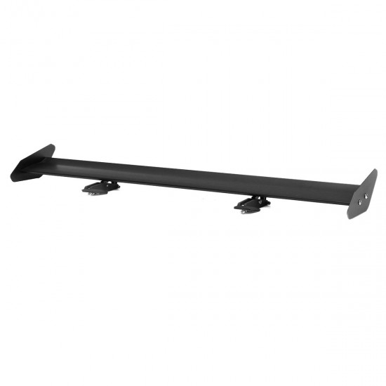 Universal Car Rear Trunk Spoiler Wing Lightweight Aluminum Adjustable GT Style Rear Trunk Black Racing Car Universal Car Rear Trunk Spoiler Wing Lightweight Aluminum Adjustable GT Style Rear Trunk Black Racing Car