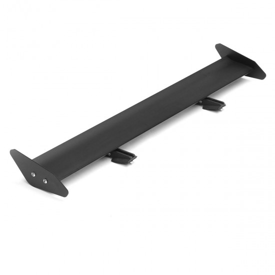Universal Car Rear Trunk Spoiler Wing Lightweight Aluminum Adjustable GT Style Rear Trunk Black Racing Car Universal Car Rear Trunk Spoiler Wing Lightweight Aluminum Adjustable GT Style Rear Trunk Black Racing Car