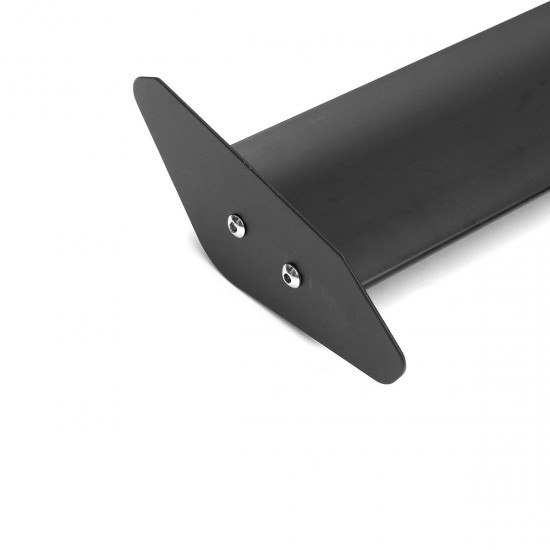 Universal Car Rear Trunk Spoiler Wing Lightweight Aluminum Adjustable GT Style Rear Trunk Black Racing Car Universal Car Rear Trunk Spoiler Wing Lightweight Aluminum Adjustable GT Style Rear Trunk Black Racing Car