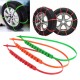 Universal Car Snow Chain Thickened Tendon Truck Wheel Tire Anti-skid Antiskid Safety Belt Safe Driving Orange/Green/Red For Ice Sand Muddy Offroad Universal Car Snow Chain Thickened Tendon Truck Wheel Tire Anti-skid Antiskid Safety Belt Safe Driving Orange/Green/Red For Ice Sand Muddy Offroad