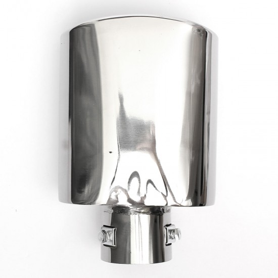 Universal Car Stainless Steel Exhaust Tail Trim Tip Pipe Muffler Universal Car Stainless Steel Exhaust Tail Trim Tip Pipe Muffler