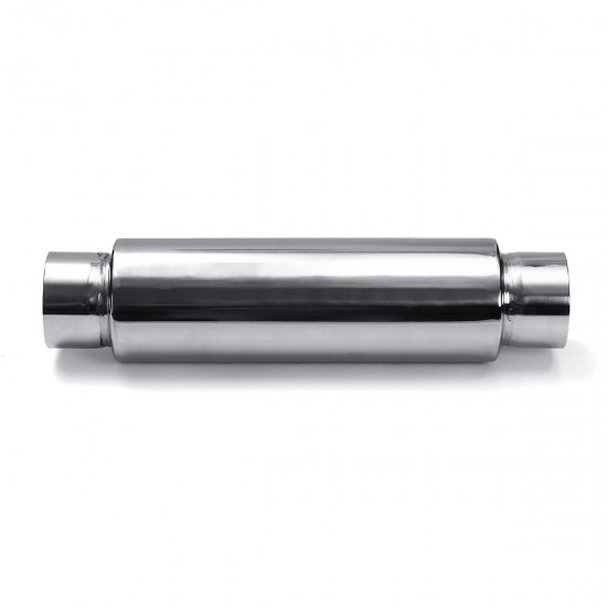 Universal Exhaust Muffler Silencer Glass Pack 12inch Long 3inch Inlet Outlet Universal Exhaust Muffler Silencer Glass Pack 12inch Long 3inch Inlet Outlet