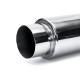 Universal Exhaust Muffler Silencer Glass Pack 12inch Long 3inch Inlet Outlet Universal Exhaust Muffler Silencer Glass Pack 12inch Long 3inch Inlet Outlet
