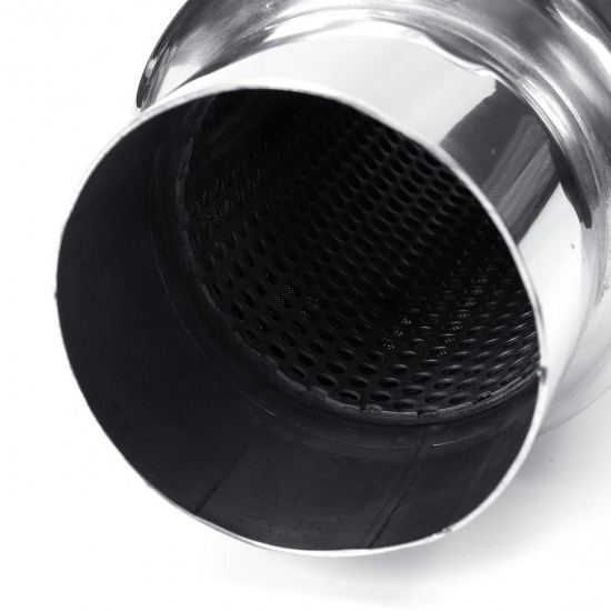 Universal Exhaust Muffler Silencer Glass Pack 12inch Long 3inch Inlet Outlet Universal Exhaust Muffler Silencer Glass Pack 12inch Long 3inch Inlet Outlet