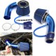 Universal Performance Cold Air Intake Filter Alumimum Induction Pipe HOSE System