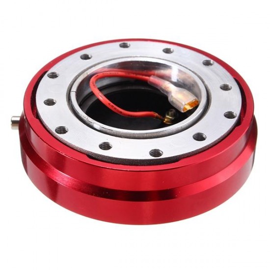 Universal Racing Quick Release Adapter Steel Ring Wheel Hub Car Snap Off Boss Kit