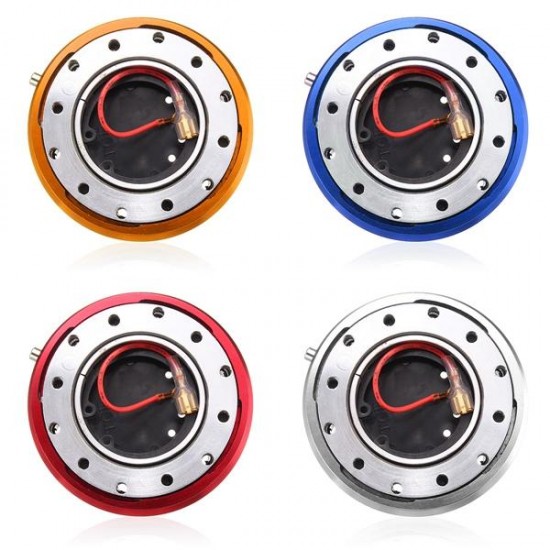 Universal Racing Quick Release Adapter Steel Ring Wheel Hub Car Snap Off Boss Kit Universal Racing Quick Release Adapter Steel Ring Wheel Hub Car Snap Off Boss Kit