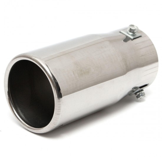 Universal Stainless Steel Car Auto Exhaust Tailpipe Tip Diesel Trim Muffler Universal Stainless Steel Car Auto Exhaust Tailpipe Tip Diesel Trim Muffler