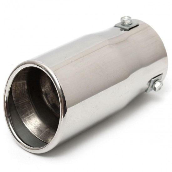 Universal Stainless Steel Car Auto Exhaust Tailpipe Tip Diesel Trim Muffler Universal Stainless Steel Car Auto Exhaust Tailpipe Tip Diesel Trim Muffler