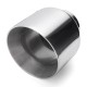Universal Stainless Steel Exhaust Muffler Double Wall Round Slant Universal Stainless Steel Exhaust Muffler Double Wall Round Slant