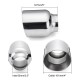 Universal Stainless Steel Exhaust Muffler Double Wall Round Slant