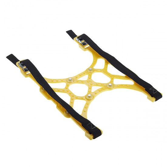 Yellow TPU Winter Car Snow Chain SUV Truck Wheel Tyre Anti-skid Safety Belt Safe Driving For Ice Sand Muddy Offroad