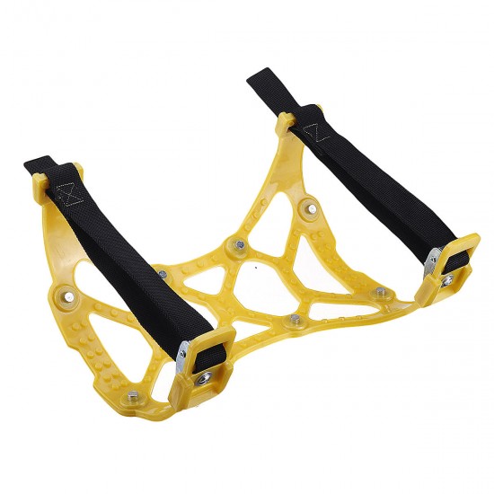 Yellow TPU Winter Car Snow Chain SUV Truck Wheel Tyre Anti-skid Safety Belt Safe Driving For Ice Sand Muddy Offroad