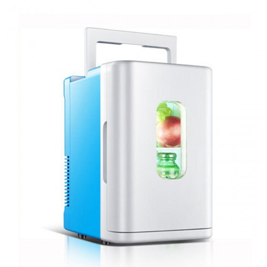 10L Car Refrigerator Dormitory Small Refrigerator Mini Refrigerator Car Home Dual-use