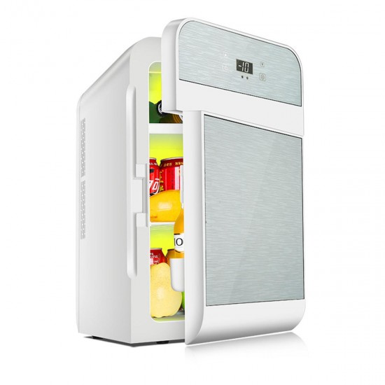 20L Single Dual-core Car Mini Fridge Travel Cool & Warmer Home Refrigerator 220V/12V 20L Single Dual-core Car Mini Fridge Travel Cool & Warmer Home Refrigerator 220V/12V