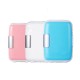 4L 48W Blue White Pink Portable Mini Car Home Refrigerator 4L 48W Blue White Pink Portable Mini Car Home Refrigerator