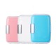 4L 48W Blue White Pink Portable Mini Car Home Refrigerator