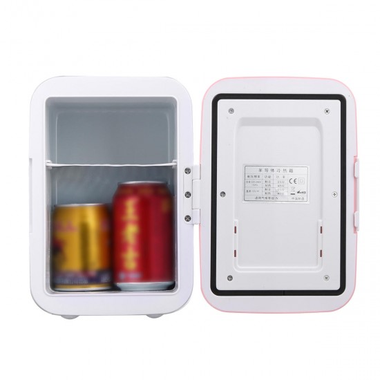 4L 48W Blue White Pink Portable Mini Car Home Refrigerator 4L 48W Blue White Pink Portable Mini Car Home Refrigerator