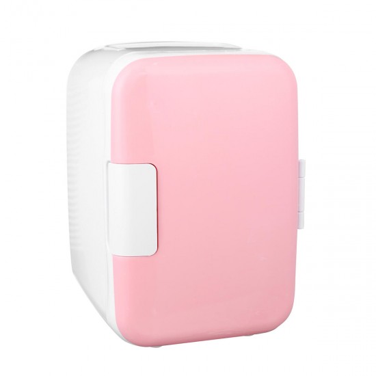 4L 48W Blue White Pink Portable Mini Car Home Refrigerator 4L 48W Blue White Pink Portable Mini Car Home Refrigerator