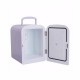 4L Car Mini Ice Box Home Refrigerator Mini Fridge 12V 220V Cool And Warm Contain 4L Car Mini Ice Box Home Refrigerator Mini Fridge 12V 220V Cool And Warm Contain