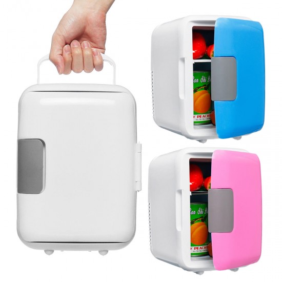 4L Electric Portable Mini Fridge Refrigerator Cooler Freezer 12V/220V for Car Home