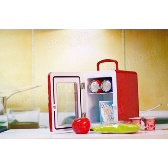 4L Mini Refrigerator Car Ice Box Mini Fridge 12V 220V Cool And Warm Container 4L Mini Refrigerator Car Ice Box Mini Fridge 12V 220V Cool And Warm Container