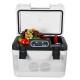 DC 12V - 24V 19L Car Refrigerator with Freezer Cooler portable Outdoor picnic