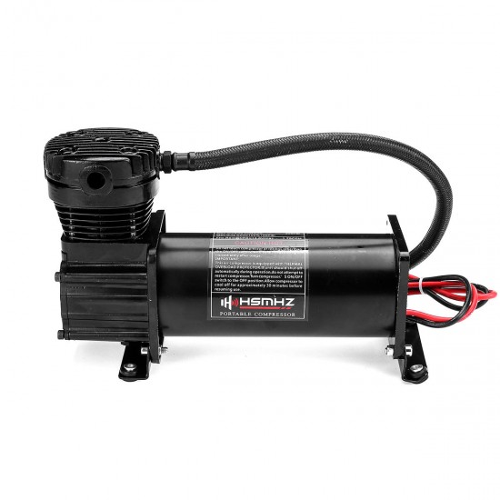 10 GAL 12V 200 PSI 444C Max Horn Air Compressor With Relays Switch For Truck Boat 10 GAL 12V 200 PSI 444C Max Horn Air Compressor With Relays Switch For Truck Boat