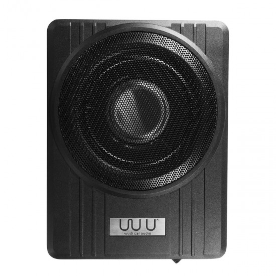 10 Inch 12V 600W Black Ultra-Thin Under-Seat Car Active Subwoofer Speaker