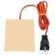 120W 110V 11X9cm Silicone Heating Plate For Car Engine Tank Heater