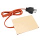 120W 110V 11X9cm Silicone Heating Plate For Car Engine Tank Heater
