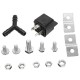 12V 178DB Car Air Horn Kit Double Barreled Loud Metal Four Color 12V 178DB Car Air Horn Kit Double Barreled Loud Metal Four Color