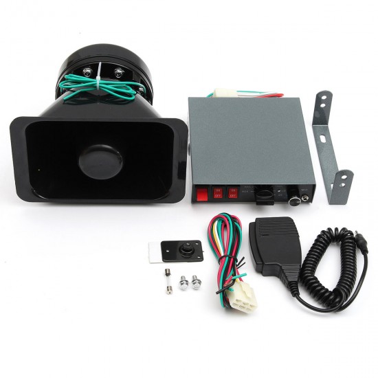 12V 8 Sound Car Truck Warning Alarm Loud Speaker Siren Horn MIC System Megaphone 12V 8 Sound Car Truck Warning Alarm Loud Speaker Siren Horn MIC System Megaphone