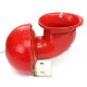 12V Metal Red Electric Horn Super Loud Raging Sound w/ Pull Lever Car Truck 12V Metal Red Electric Horn Super Loud Raging Sound w/ Pull Lever Car Truck