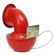 12V Metal Red Electric Horn Super Loud Raging Sound w/ Pull Lever Car Truck 12V Metal Red Electric Horn Super Loud Raging Sound w/ Pull Lever Car Truck