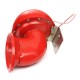 12V Metal Red Electric Horn Super Loud Raging Sound w/ Pull Lever Car Truck 12V Metal Red Electric Horn Super Loud Raging Sound w/ Pull Lever Car Truck